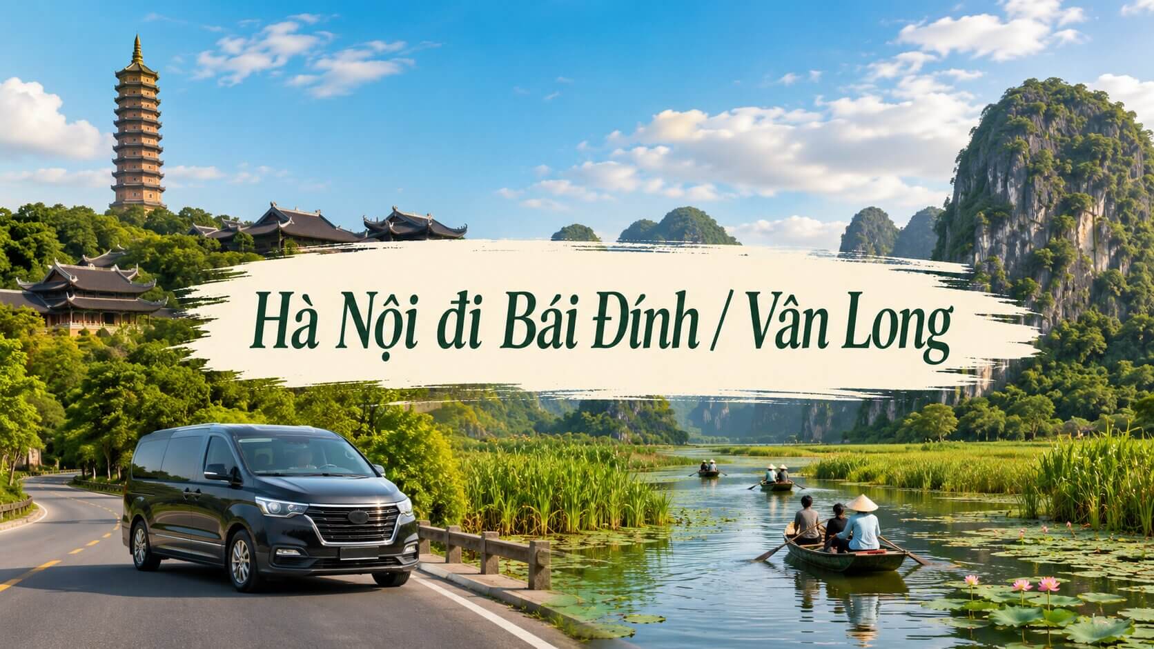 Hà Nội đi Bái Đính Vân Long Cúc Phương