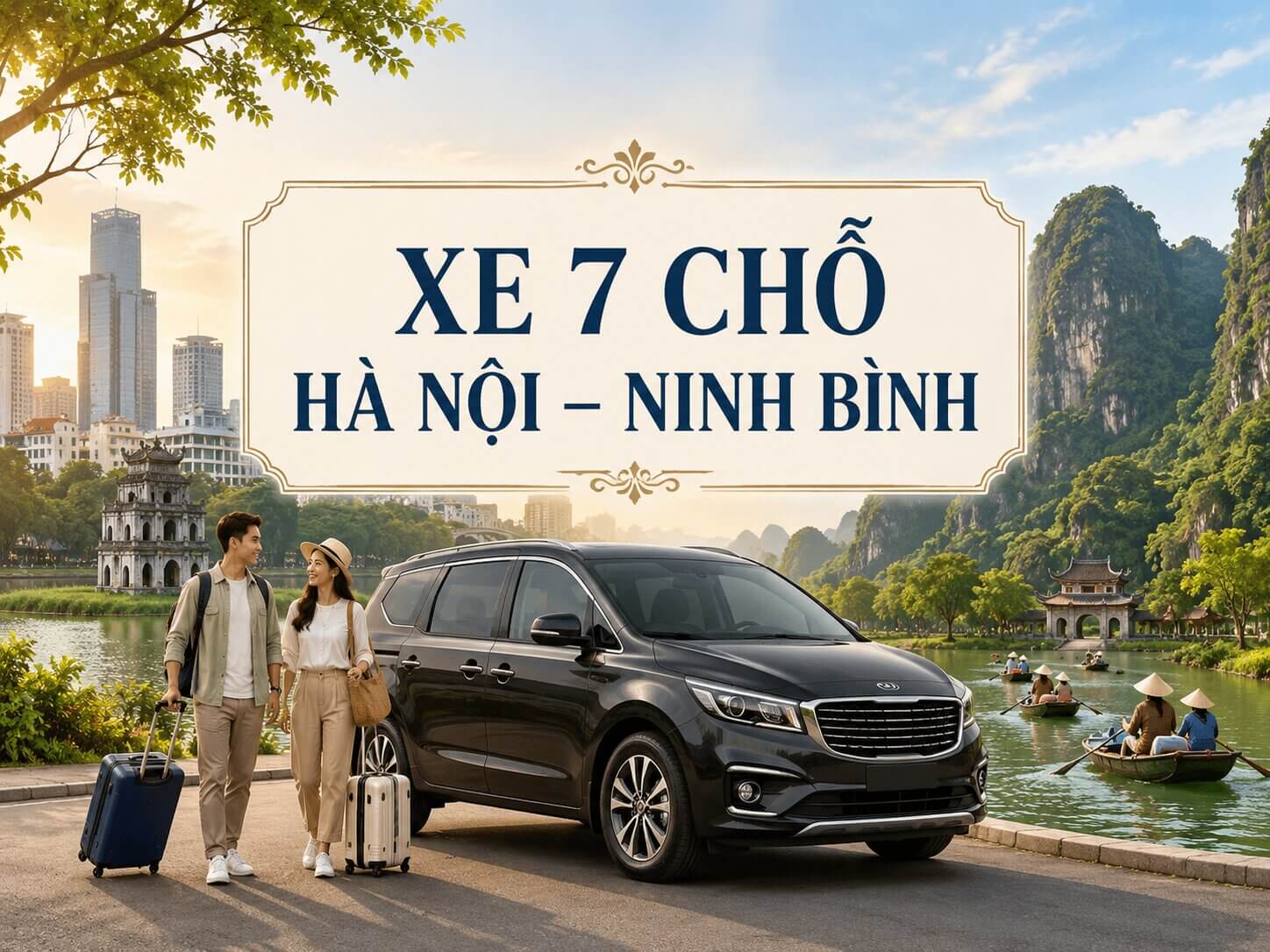 Xe 7 chỗ Hà Nội Ninh Bình
