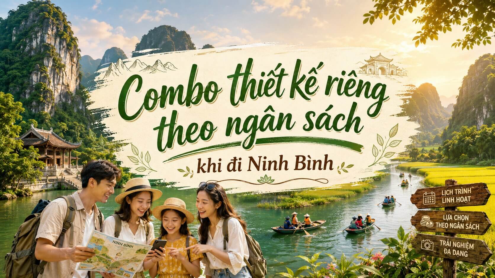 Combo thiết kế riêng theo ngân sách Ninh Bình