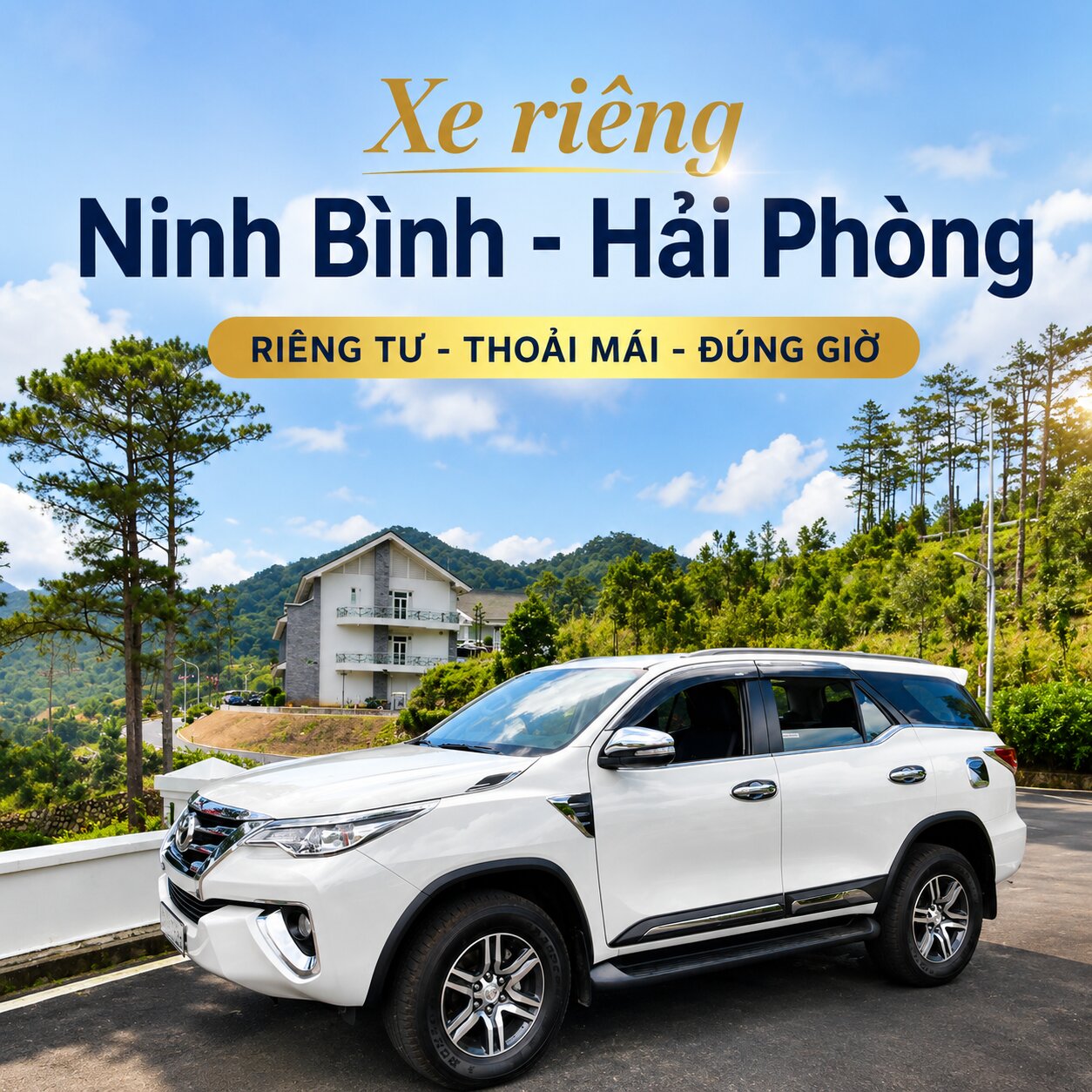 Xe riêng 4/7/16 chỗ