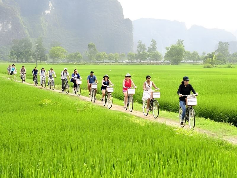Best Tam Coc Cycling Route: Rice Fields, Bich Dong and Quiet Village Roads - Ninh Bình Local Tour - Cho thuê xe máy tại Ninh Bình Why Tam Coc is one of the best cycling areas in Ninh Binh