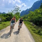 Start cycling through endless rice fields