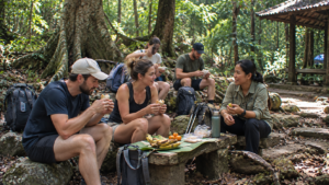 Cuc Phuong National Park limestone and jungle scenery