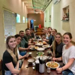 Lunch in a hidden local restaurant