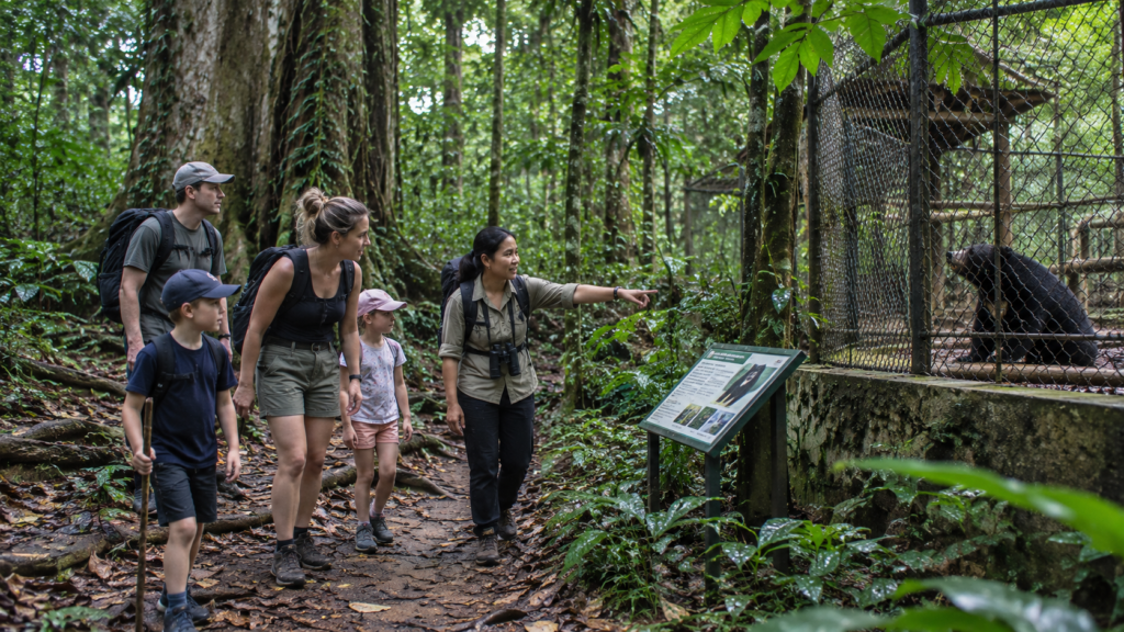 Cuc Phuong National Park forest trail in Ninh Binh