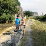 Cycle to a local restaurant in Tam Coc