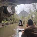 Boat ride to the hidden valley