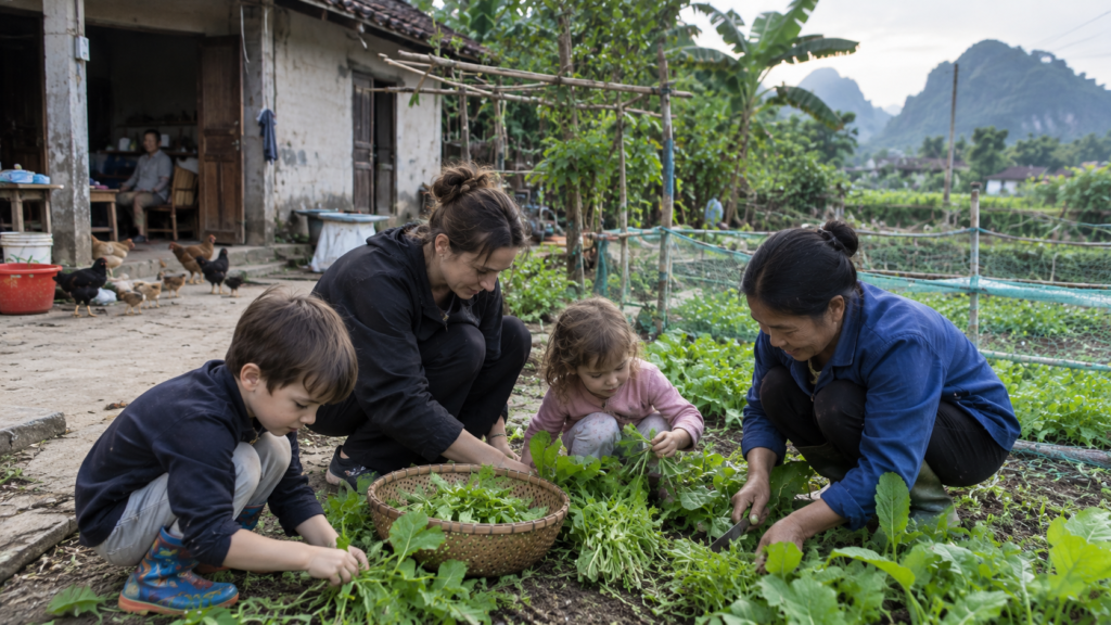 Trang An Farmhouse Cooking Class in Ninh Binh with a Local Farmer
