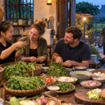 Talk through the seasonal dinner