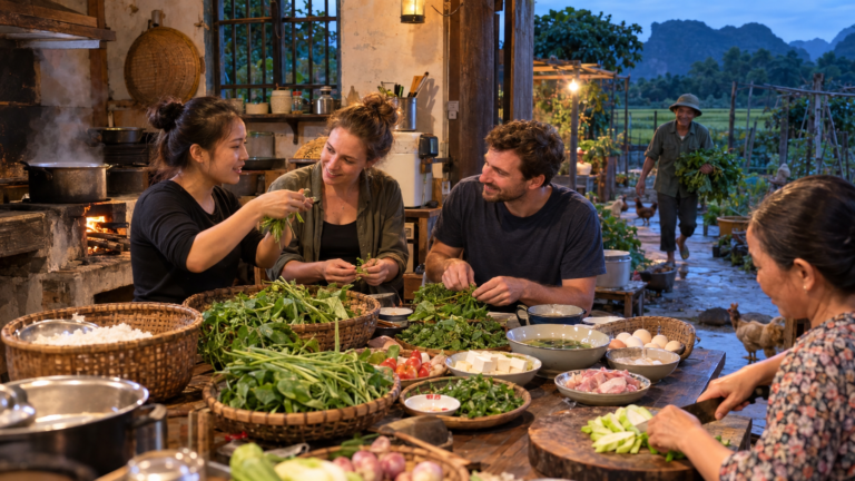 Ninh Binh Family Dinner in the Countryside